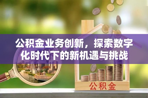 上栗公积金业务创新，探索数字化时代下的新机遇与挑战
